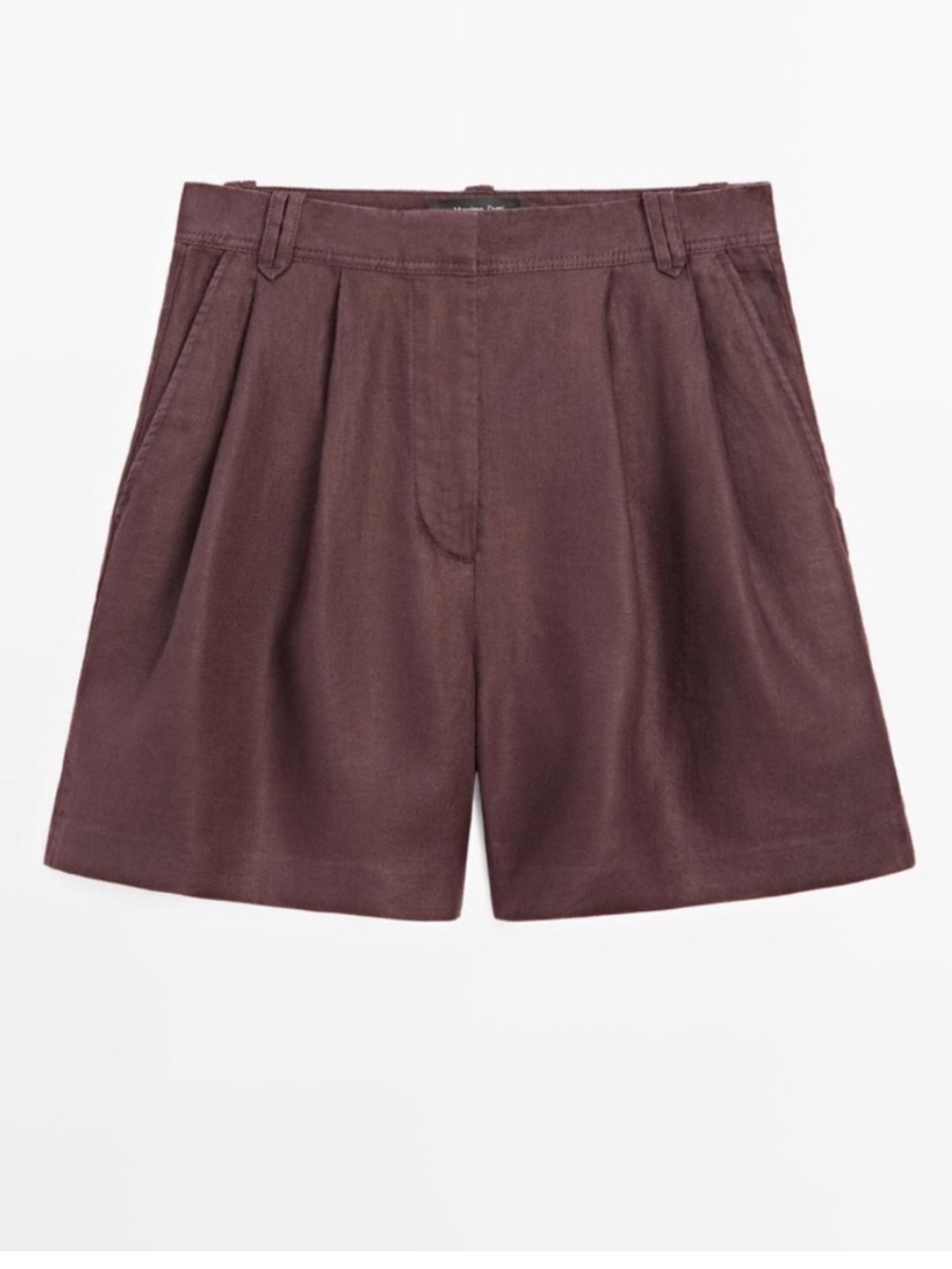 Massimo Dutti brown Bermuda Shorts NWT Size 8 / EUR 40 Current Season - Picture 13 of 16